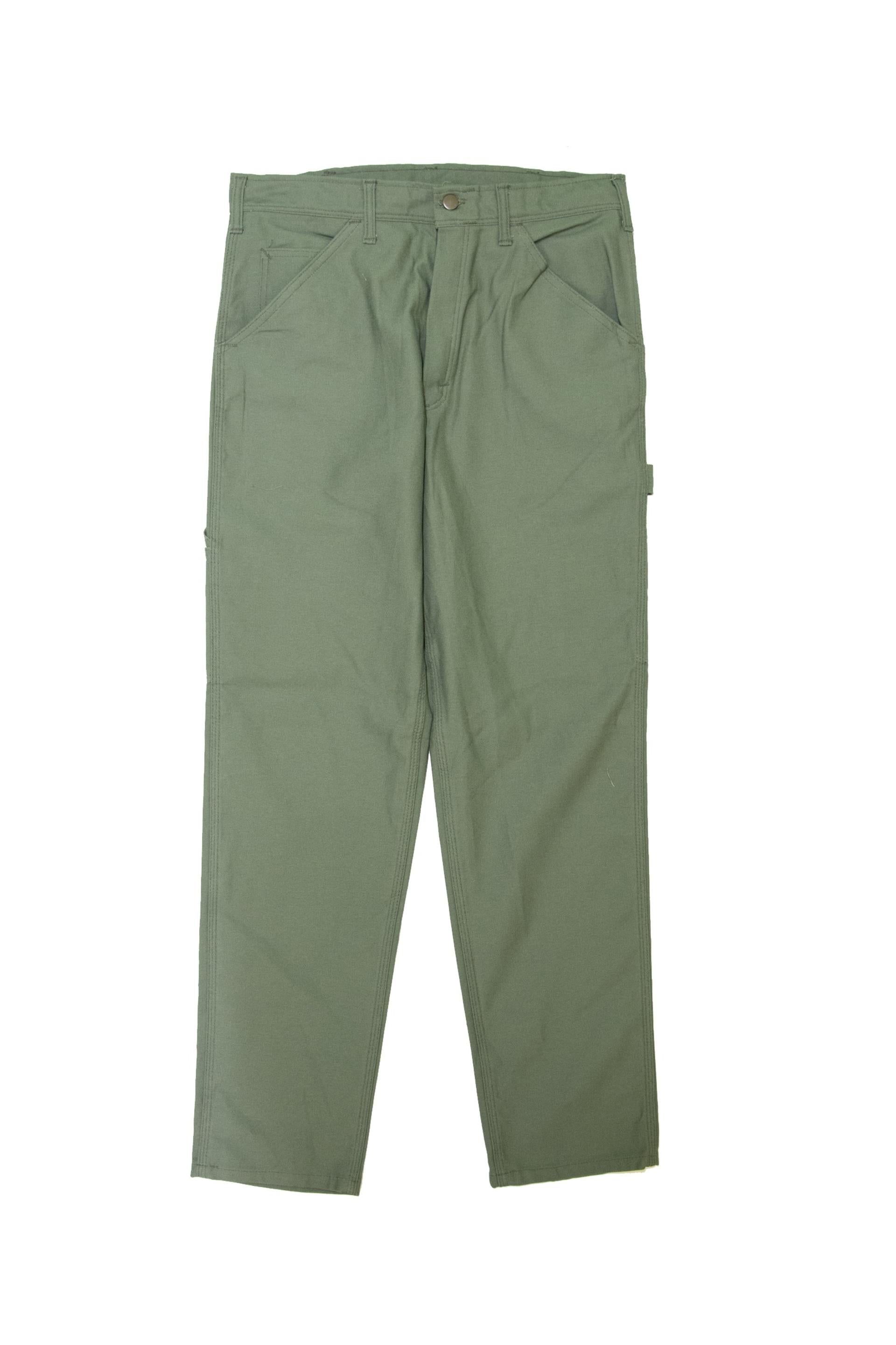 80's Painter Pant - Olive Sateen