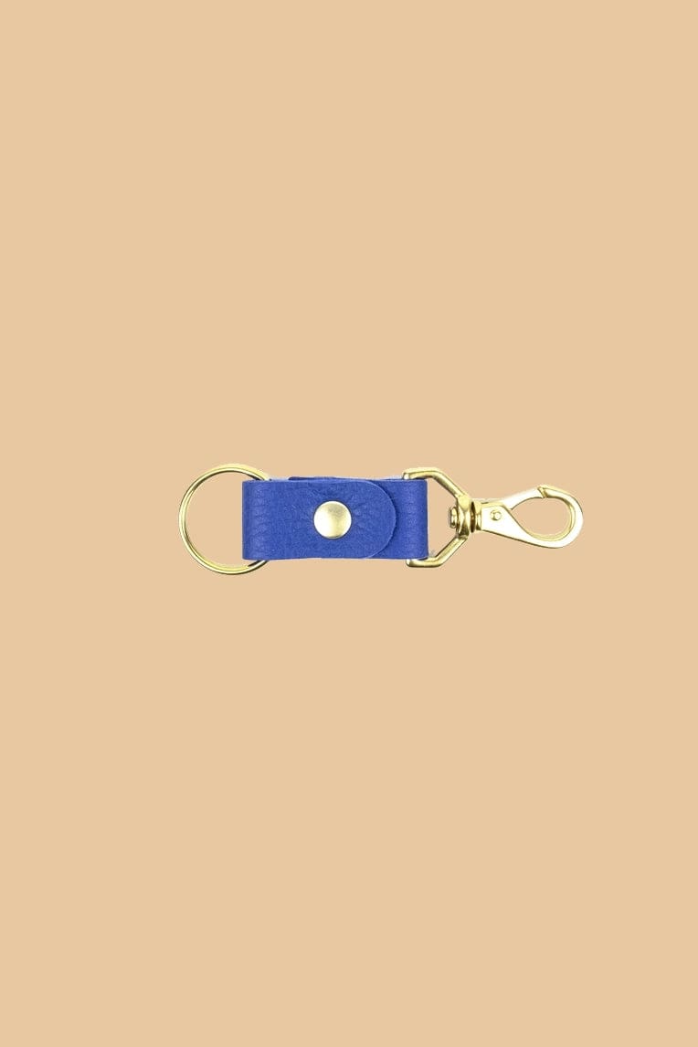 Keychain - Lapis Leather