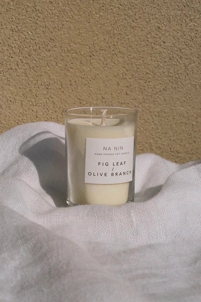 Fig Leaf & Olive Branch Candle