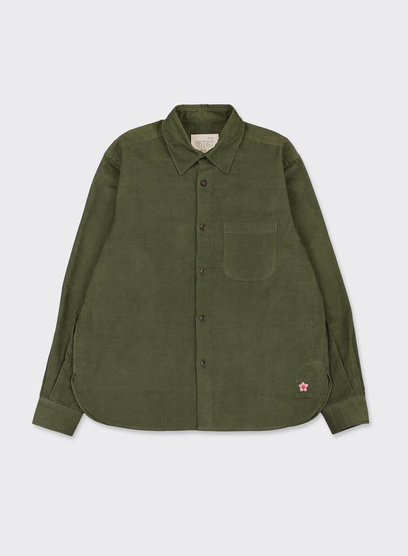 Luis Shirt - Green Cord