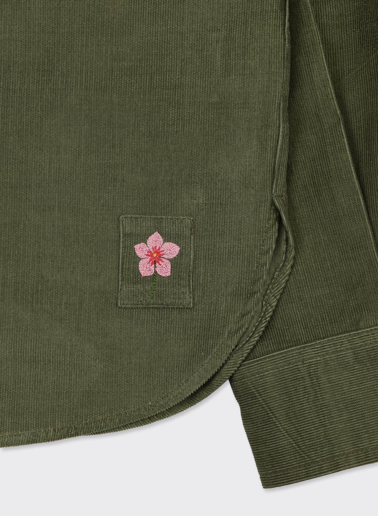 Luis Shirt - Green Cord