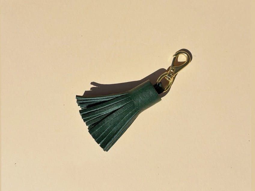 Tassel - Kelp Leather