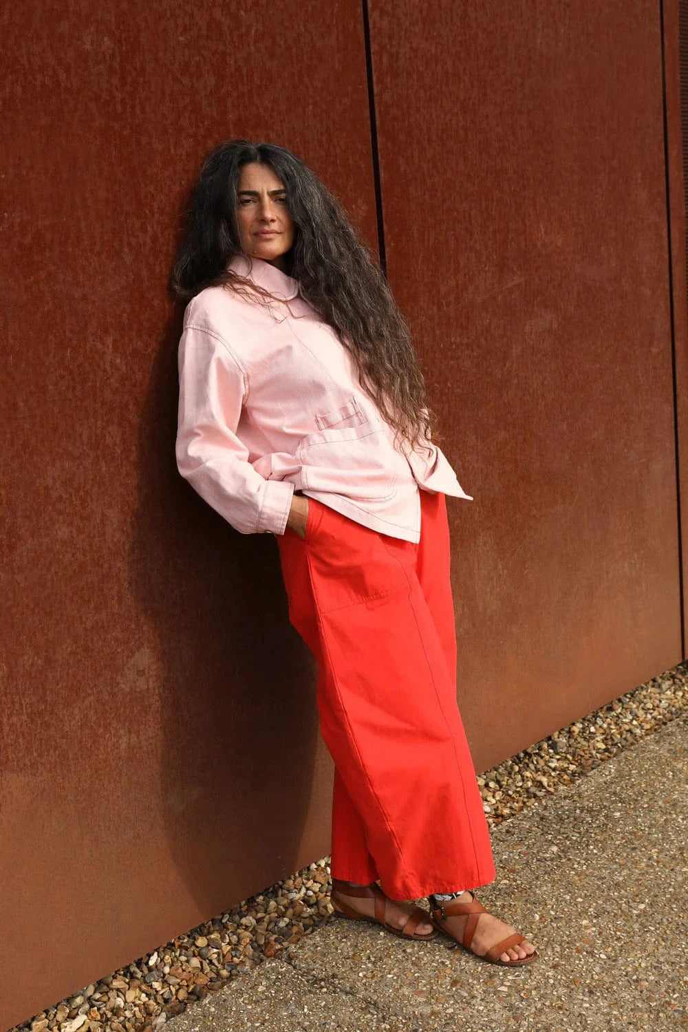Kaleb Trouser - Tomato