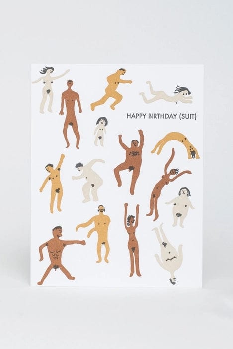 Birthday Suit Card