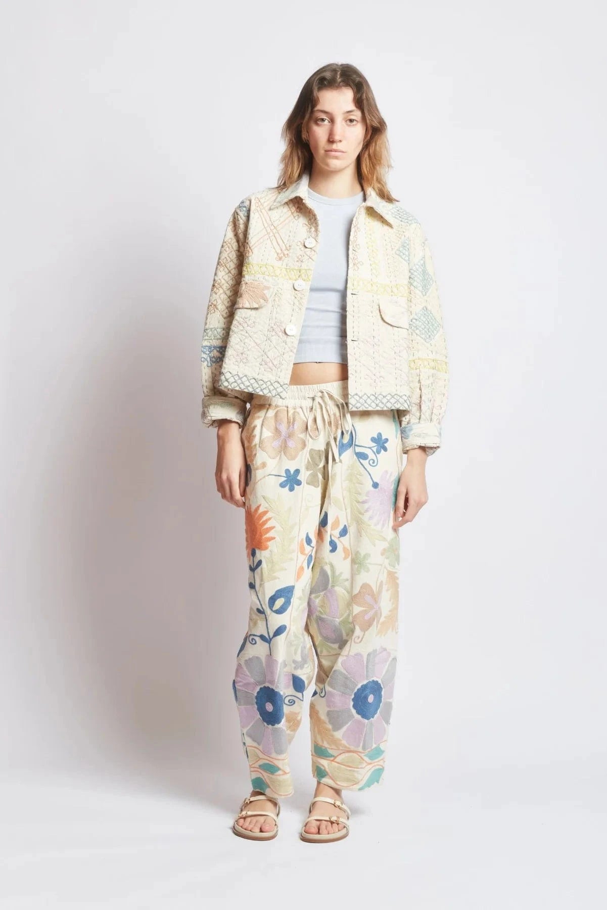Astrid Jacket - Garden Mosaic
