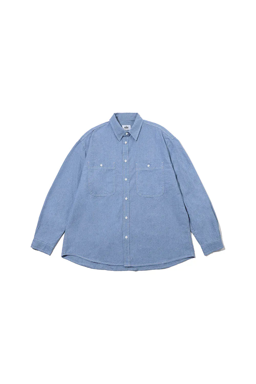 2 Pocket Denim Shirt - Light Blue