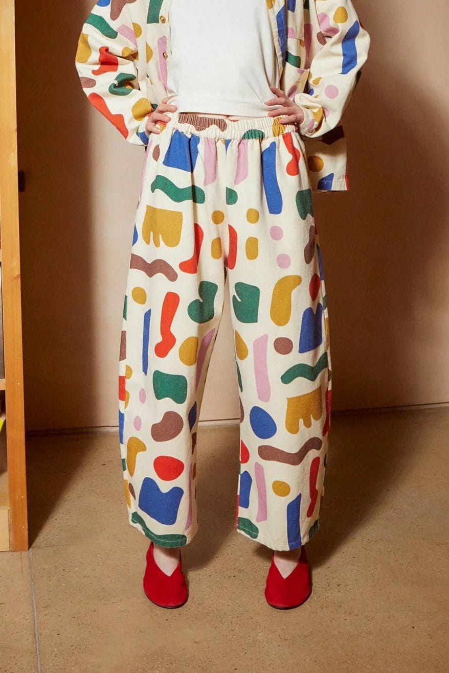 Graham Trouser - Palette Print