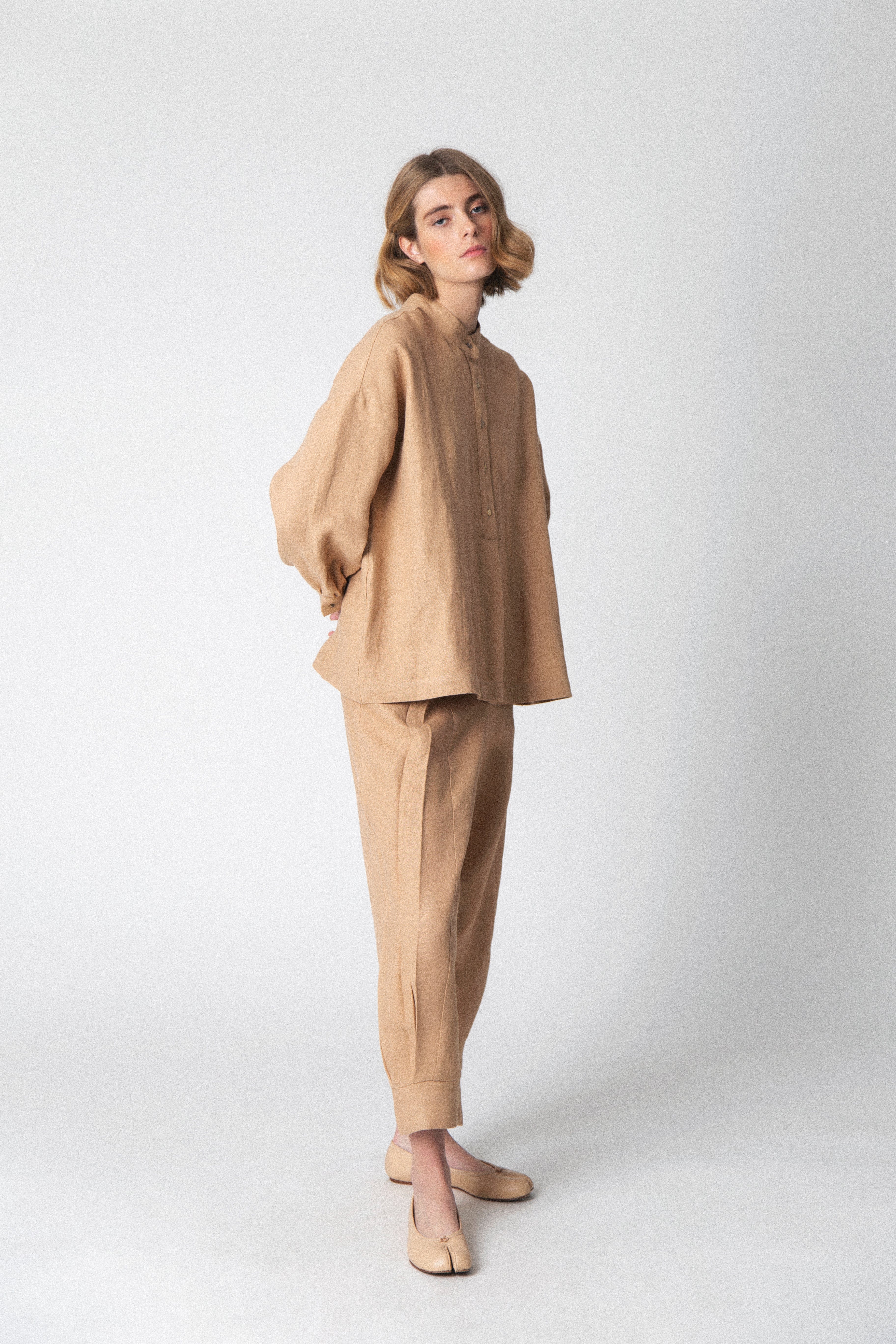 Florence Top - Camel