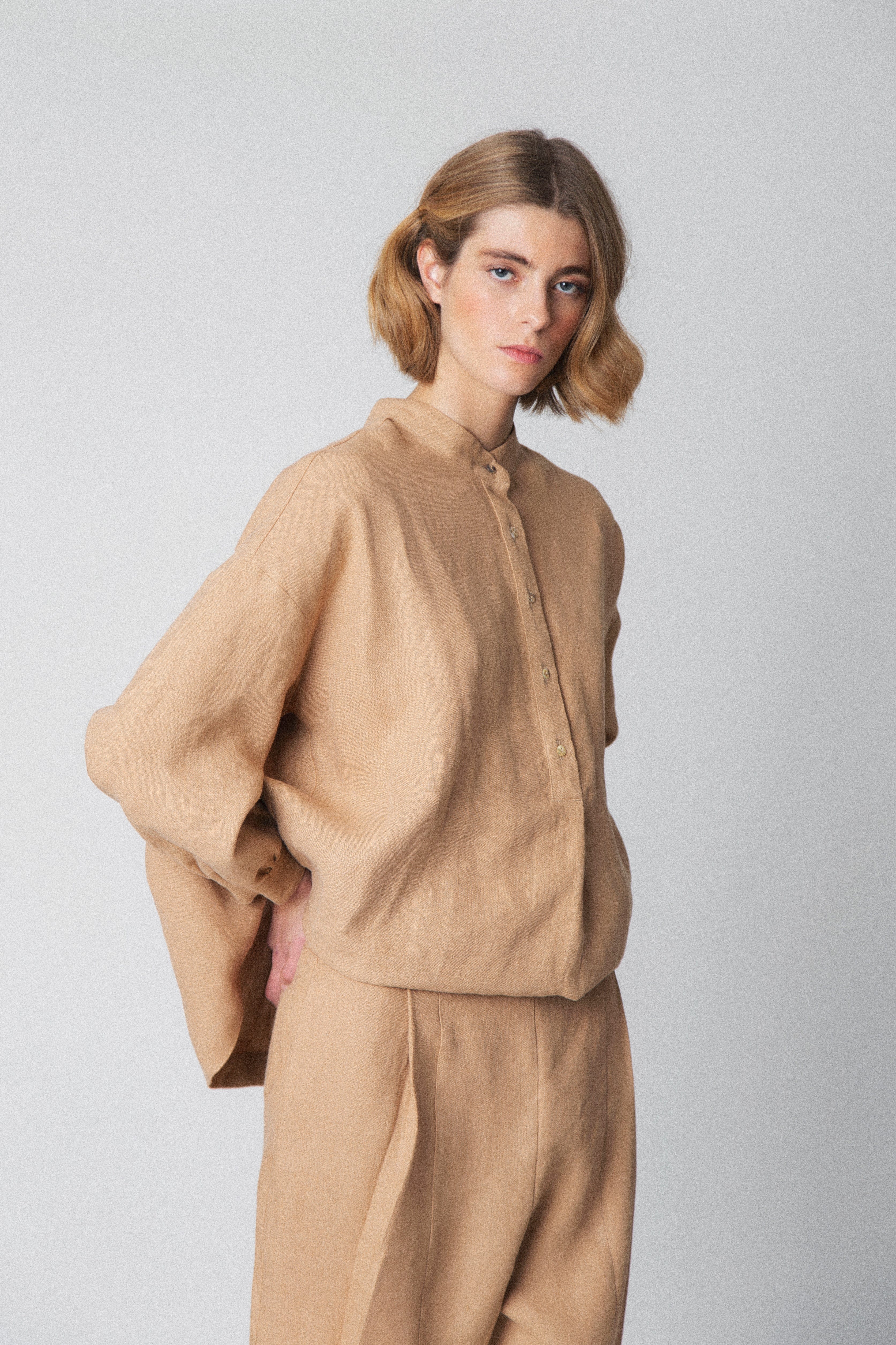 Florence Top - Camel