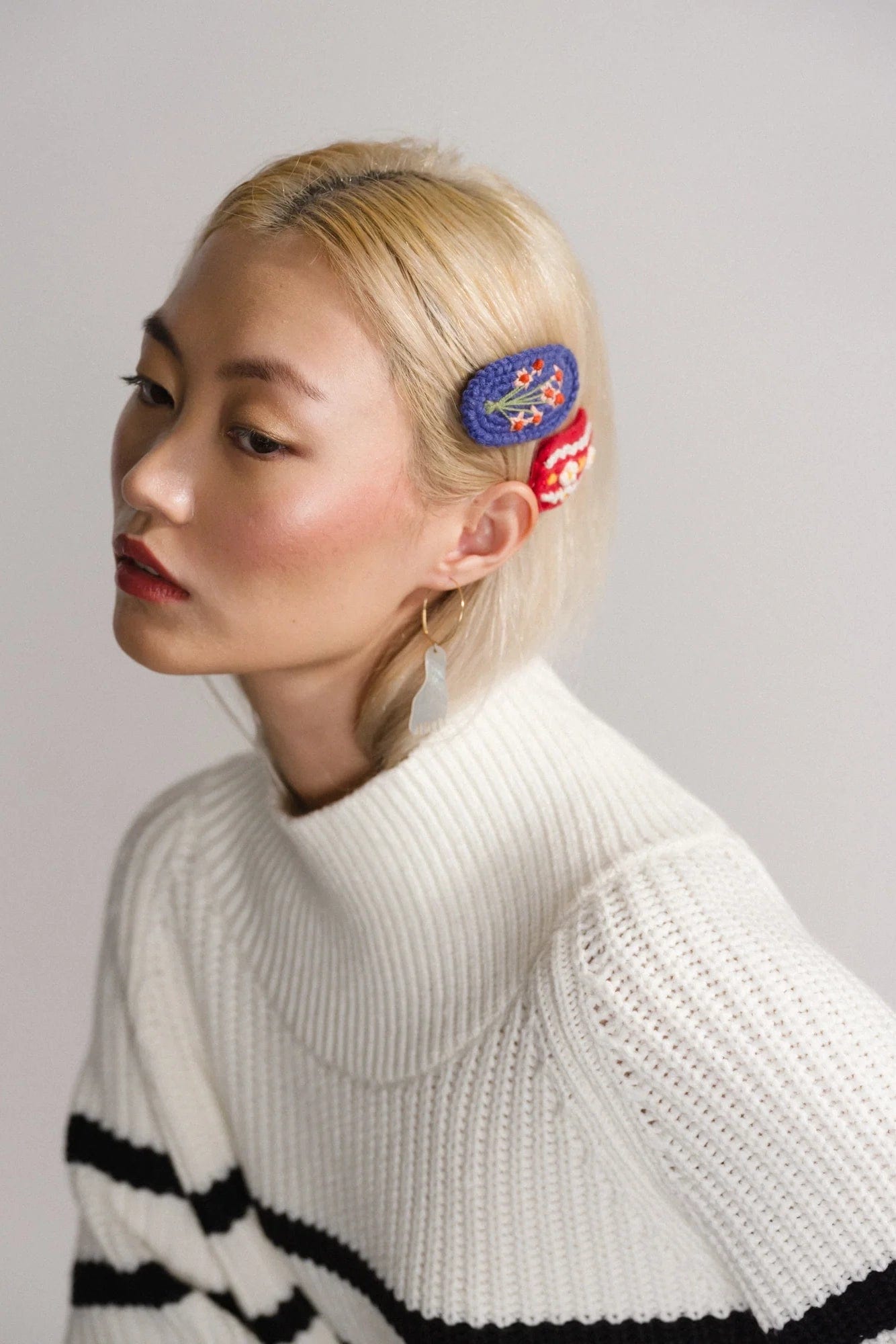 Polly Crochet Hair Clip