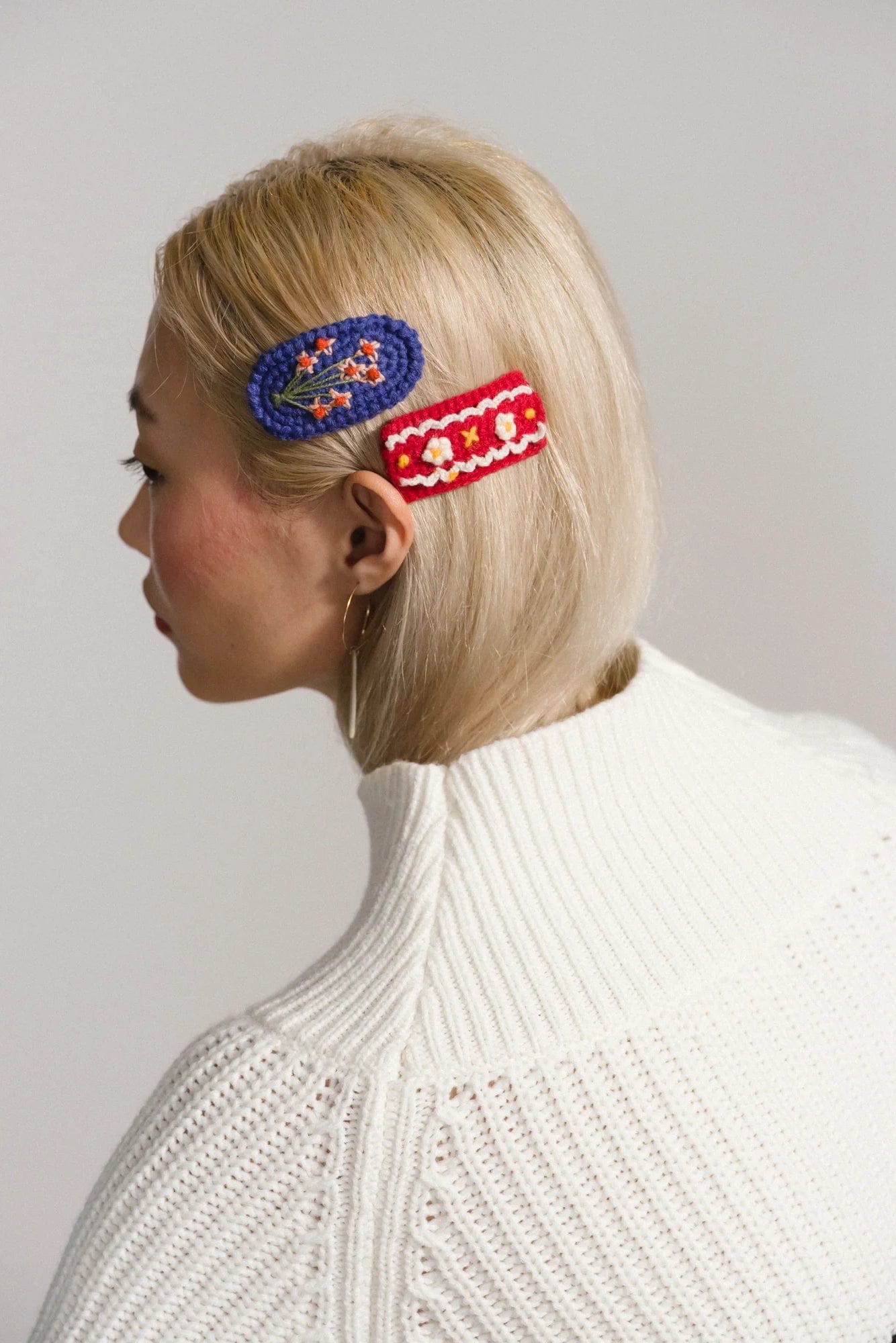 Polly Crochet Hair Clip