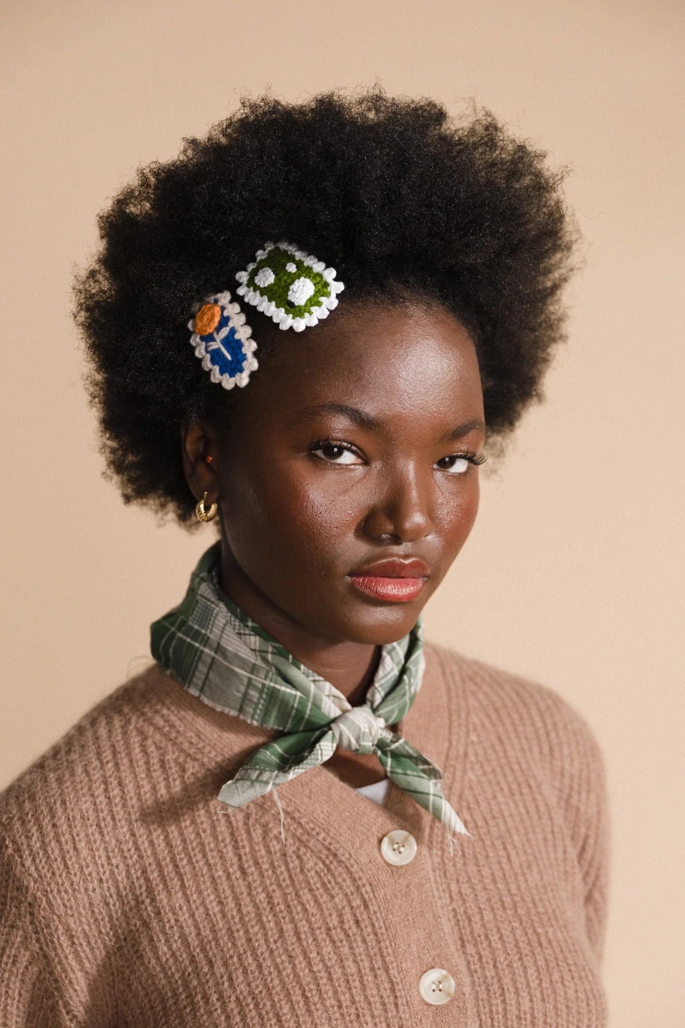 Polly Crochet Hair Clip