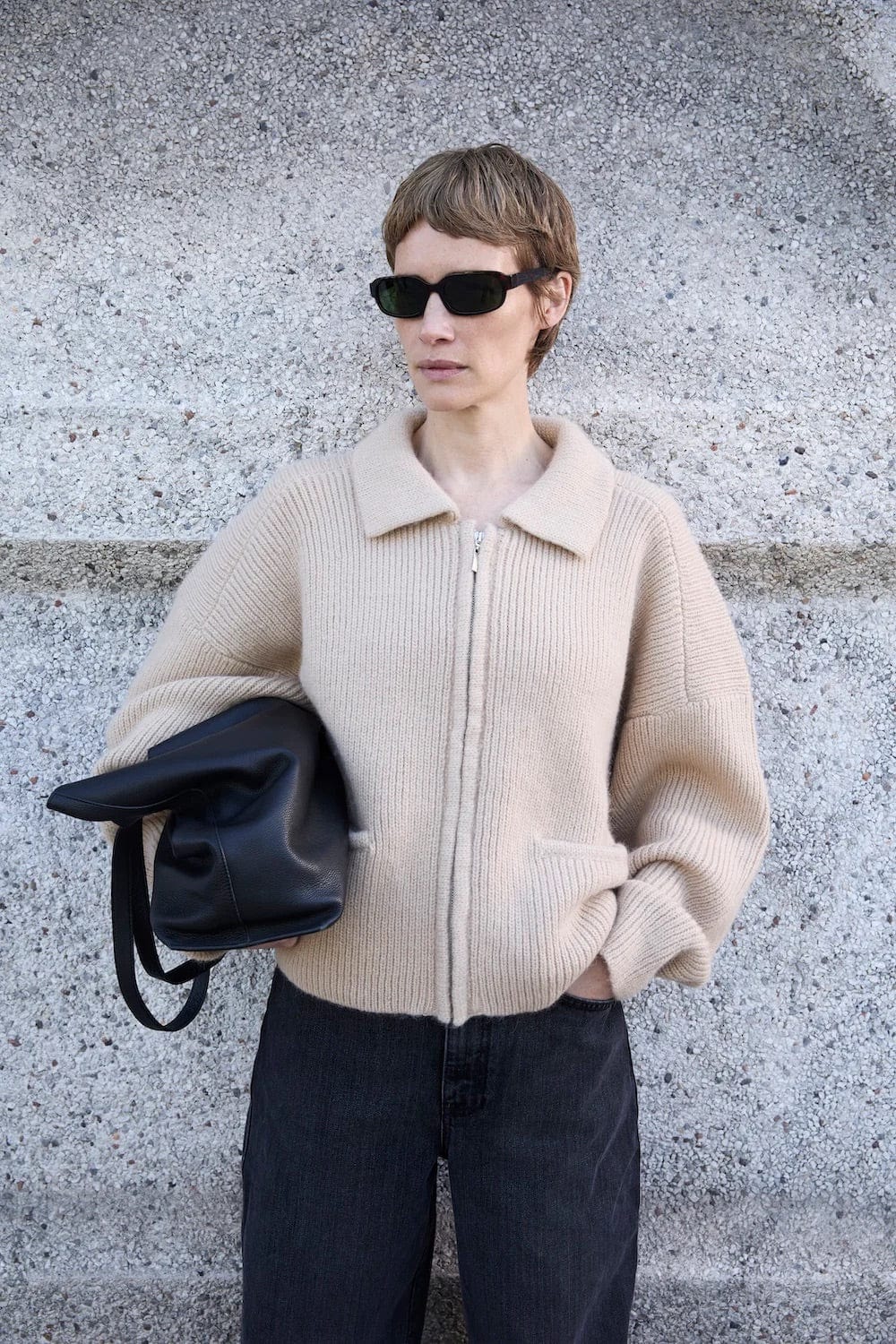 Reid Cardigan - Cashew