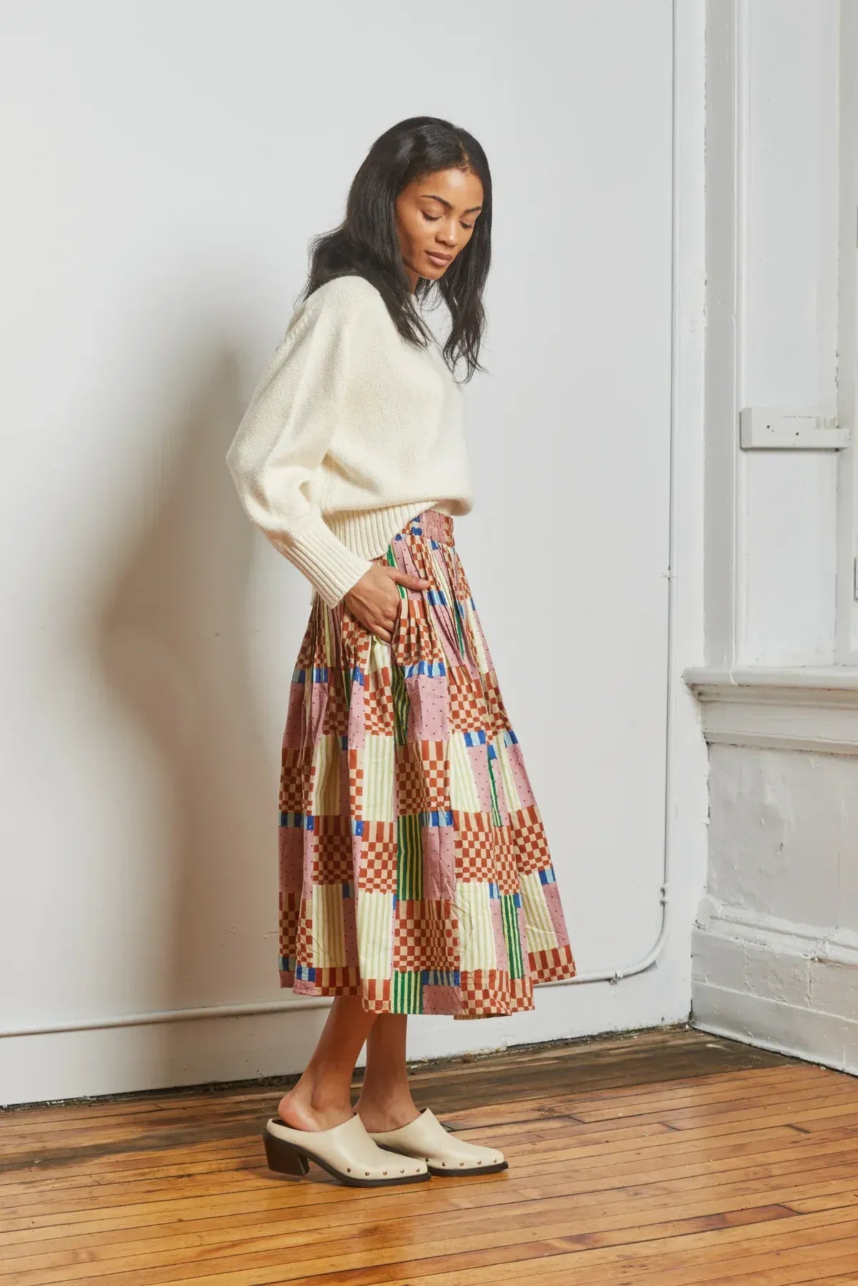 Rhythm Skirt - Check Mate