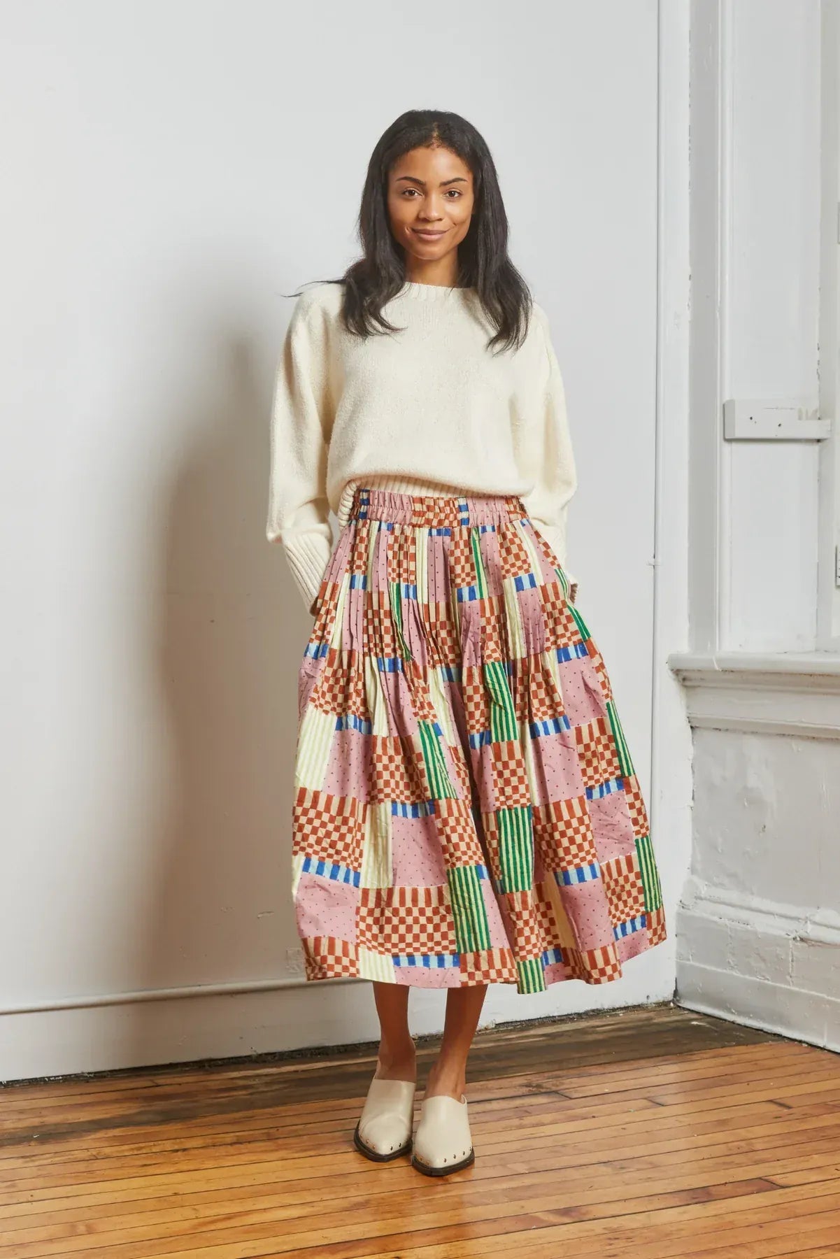 Rhythm Skirt - Check Mate