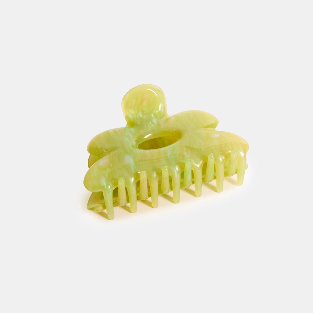 Flower Claw - Jade Swirl