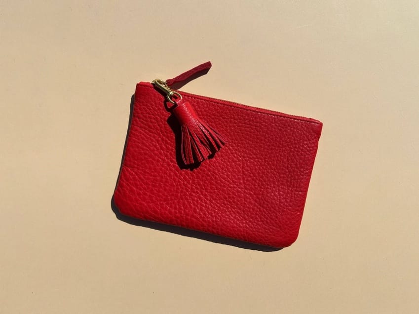 Tassel - Tomato Leather