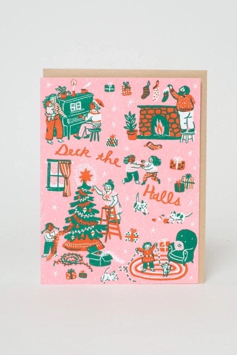 Deck the Halls Holiday Card