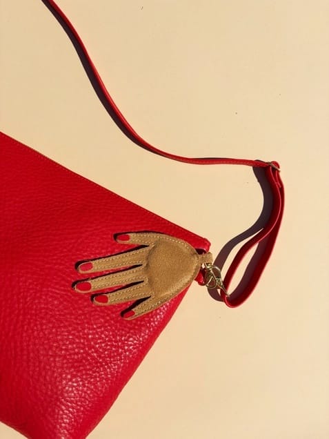 Keychain - Tan Hand