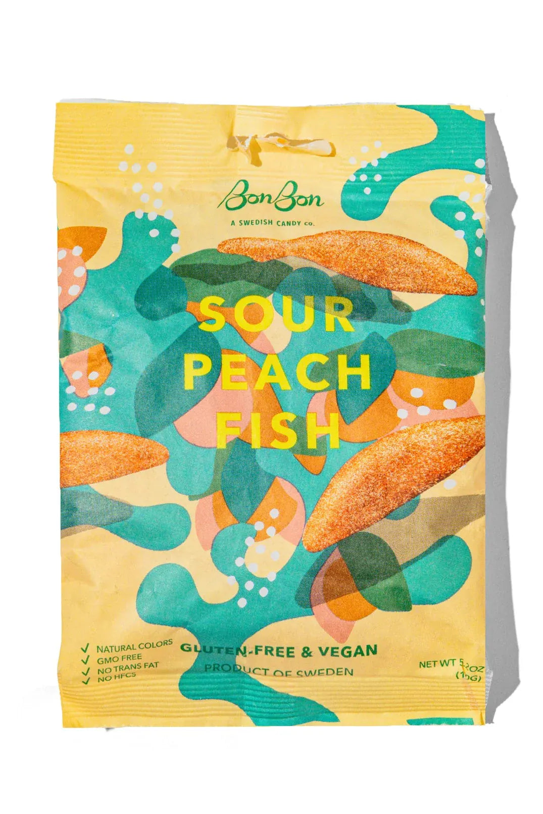 Sour Peach Fish - Swedish Candy 5.2oz (150g)