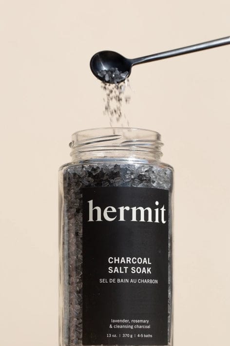 Charcoal Salt Soak
