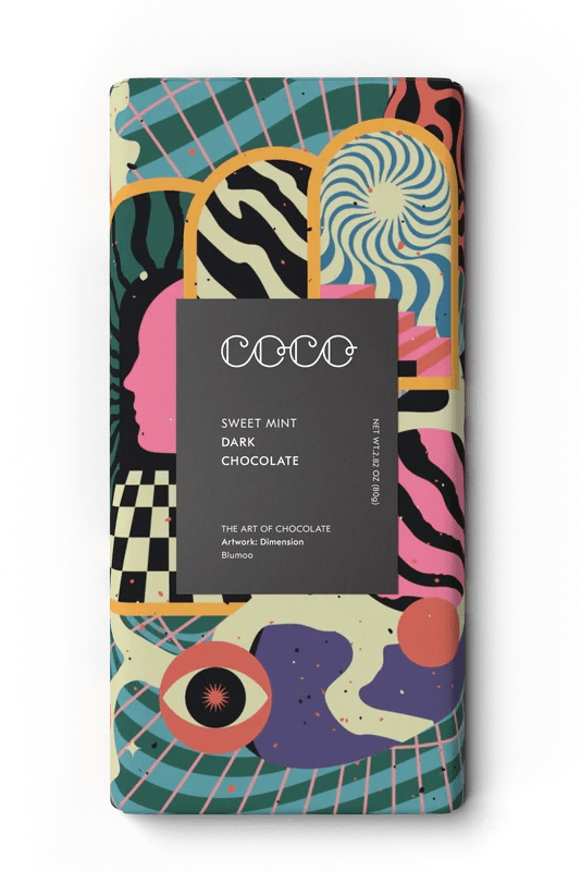 Sweet Mint 80G Dark Chocolate Bar