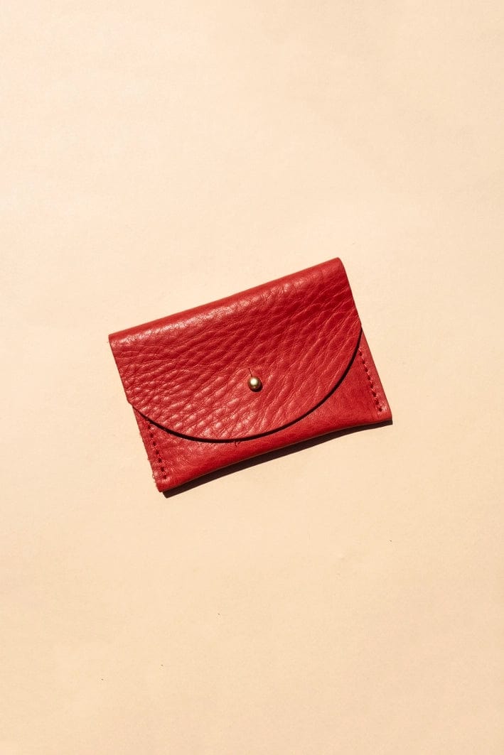 Cardholder - Tomato Leather