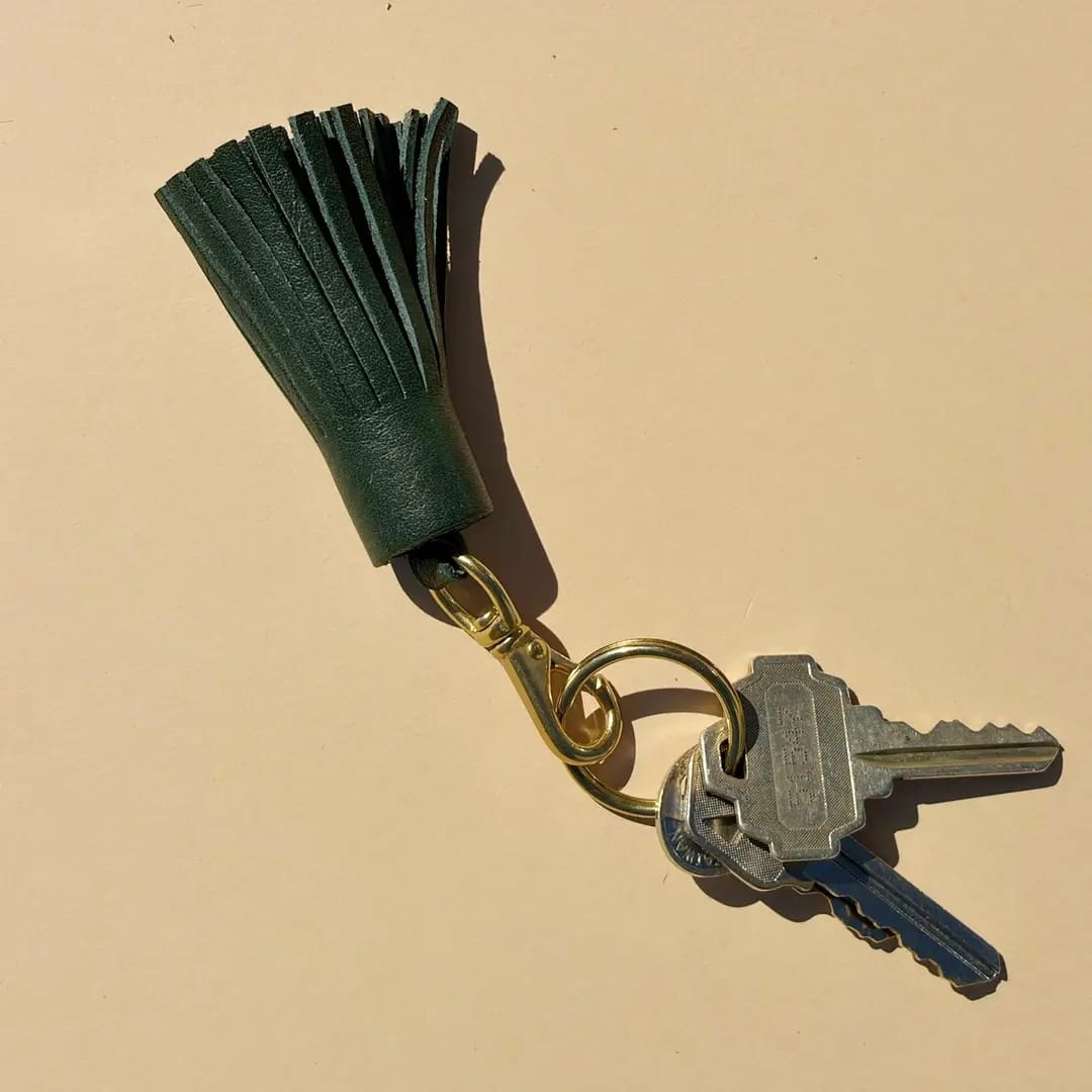 Tassel - Kelp Leather