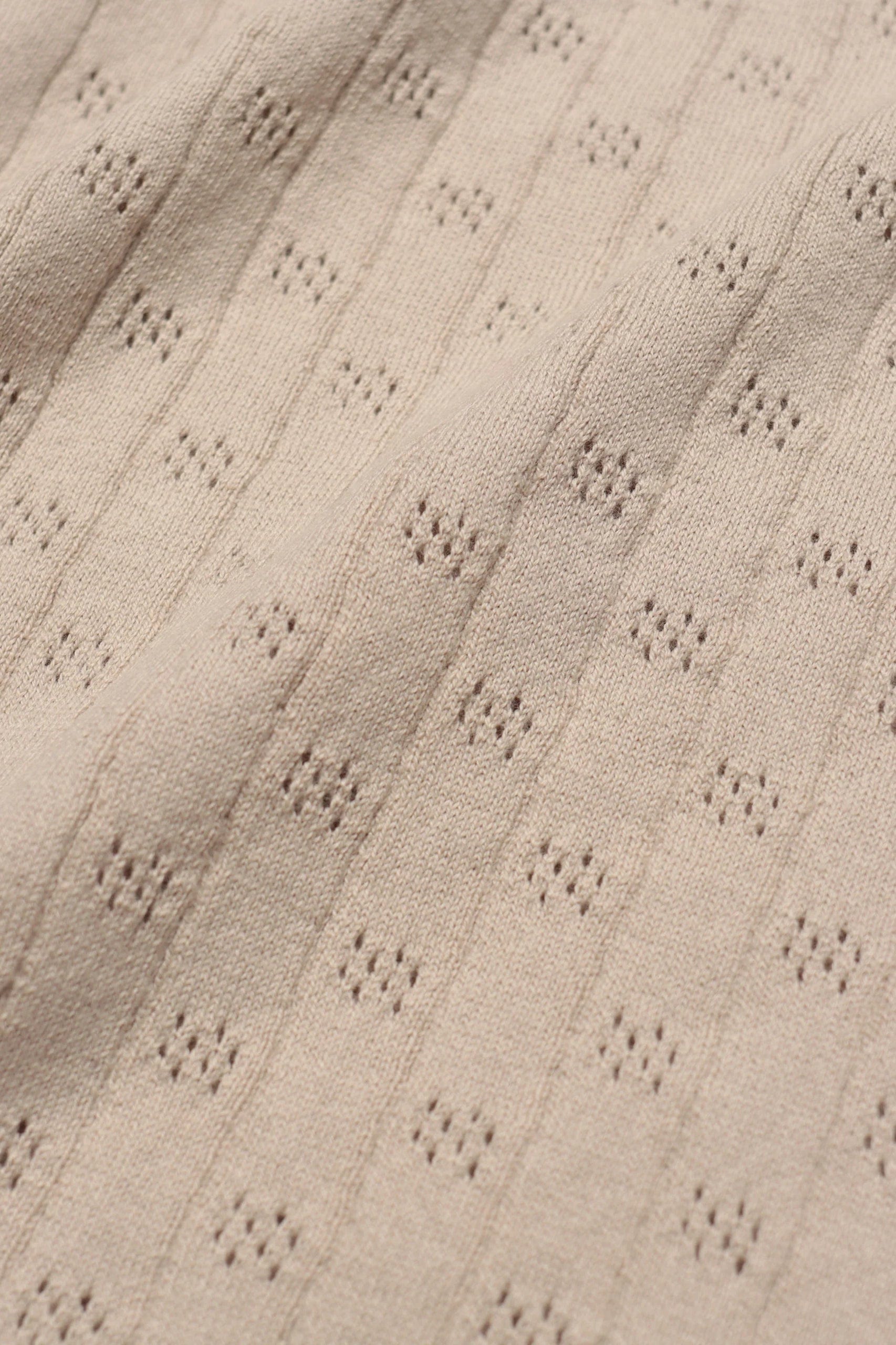 Jacobs Lace Polo - Peyote Sand