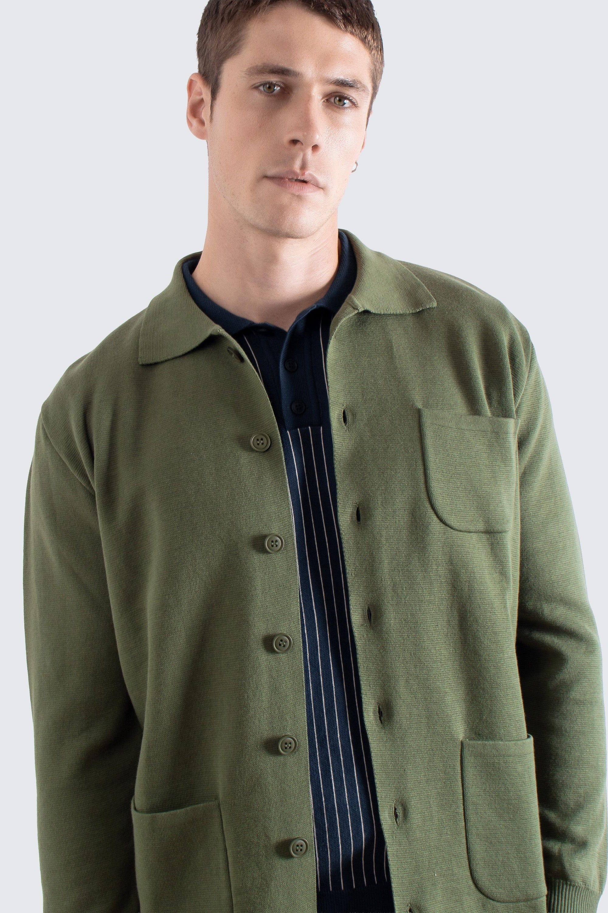 Station Cardigan - Green