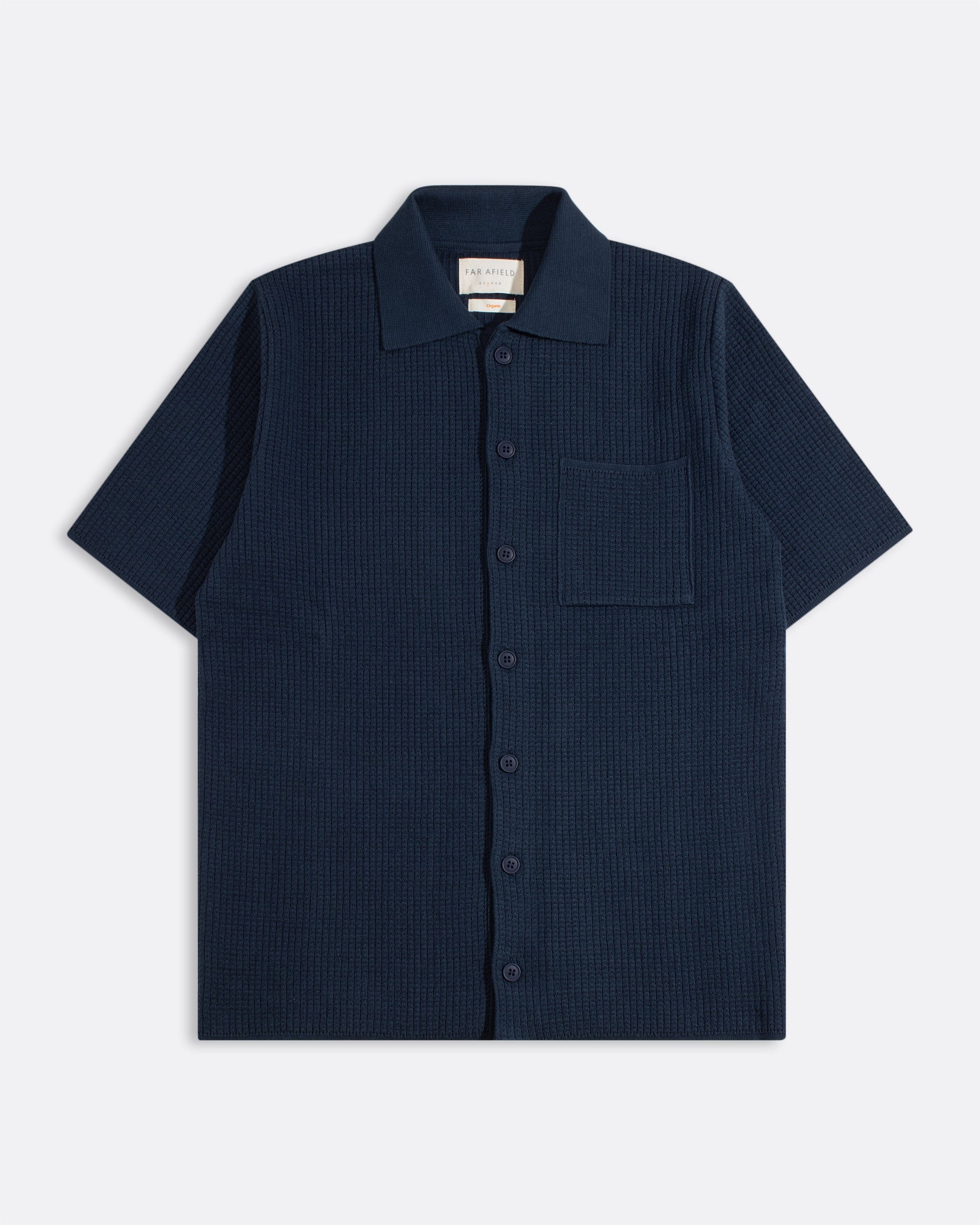 Heitor Knitted Shirt - Navy