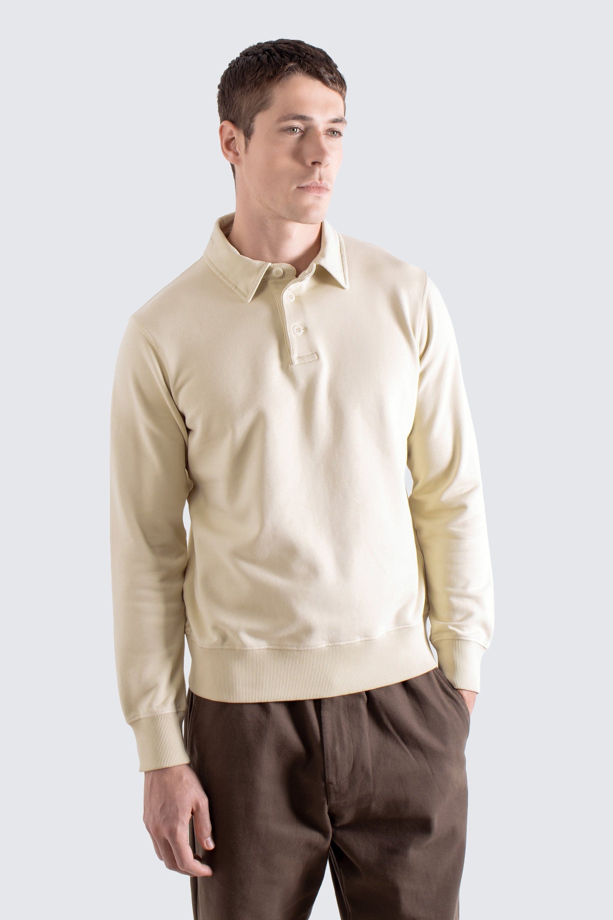 Mondo Rugby Sweatshirt- Stone