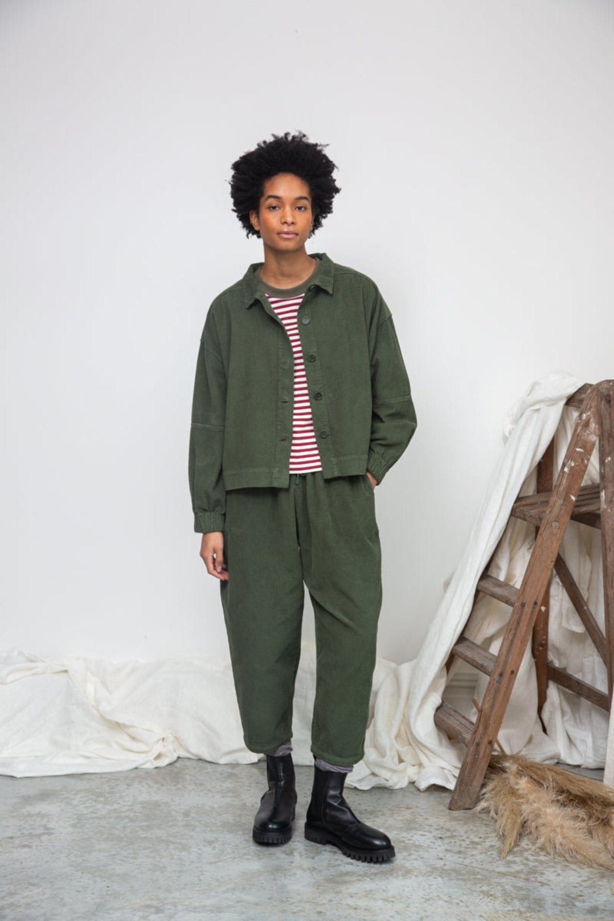 Tierra Jacket - Khaki Cord