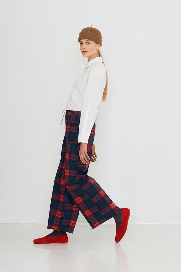 Bow Neck Shirt - Off-White