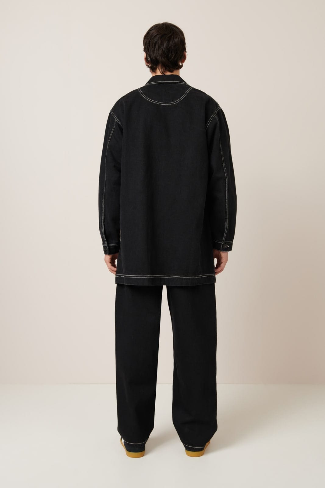 Alfie Jacket - Black Denim