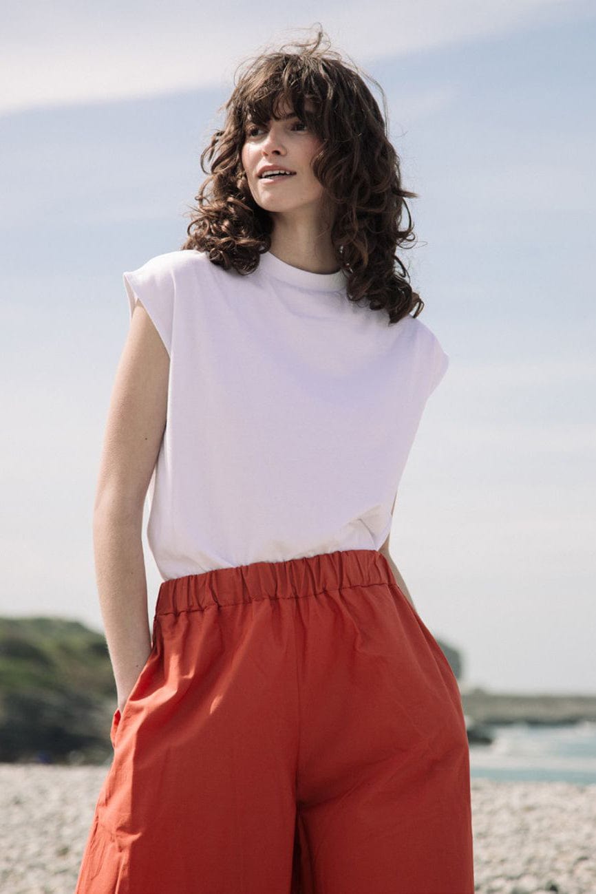 Aukai Top - White