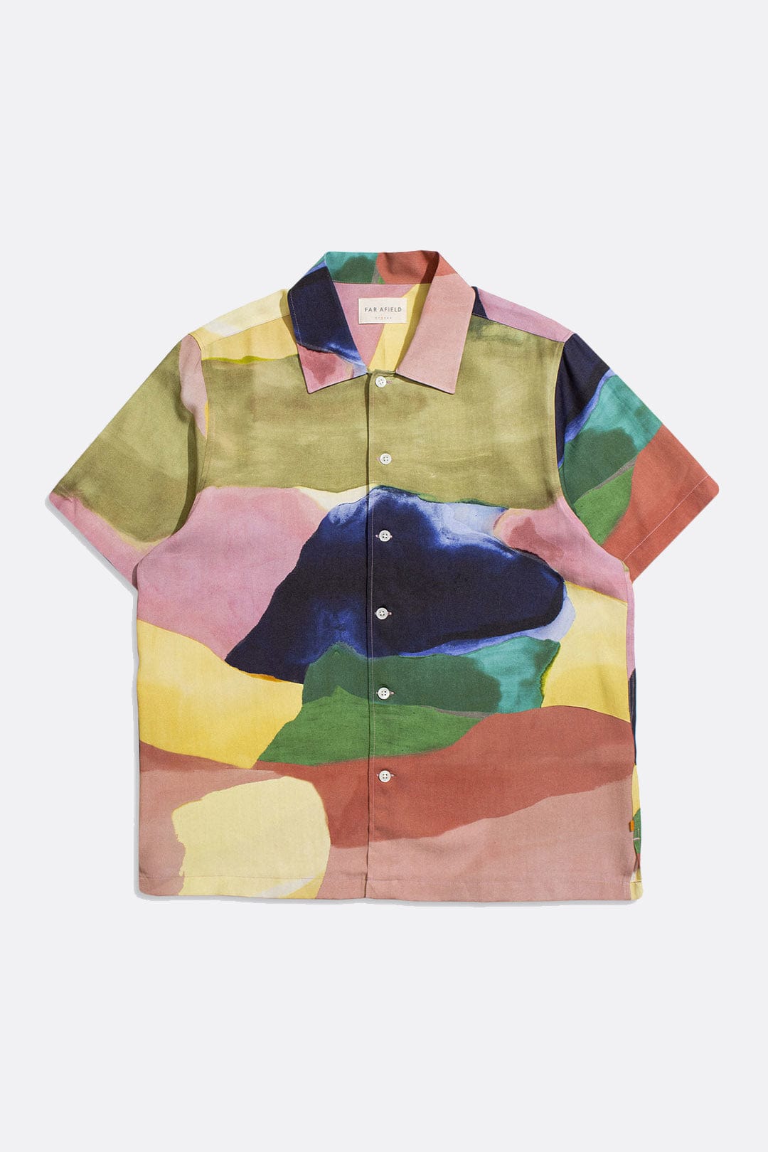 Busey Shirt - Painted Landscape Print