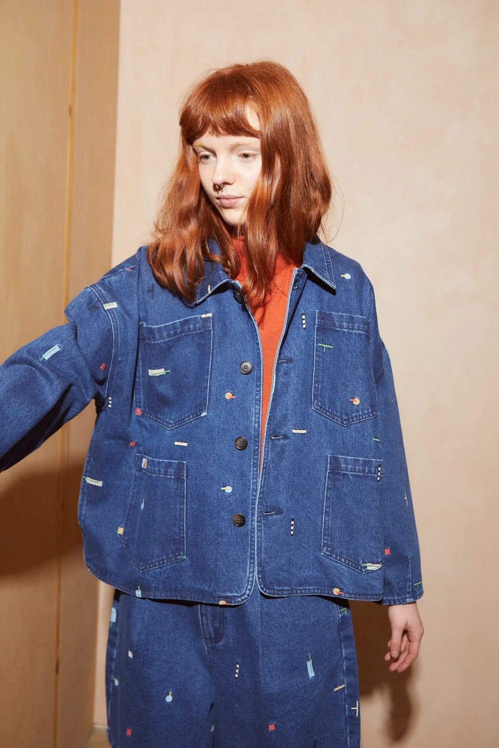 Carson Chore Coat - Puzzle Embroidery