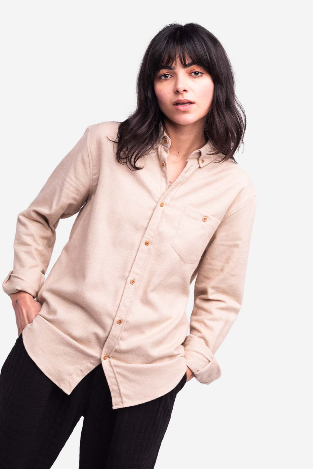 Classic Shirt - Beige