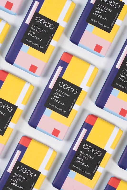 Mini Isle of Skye Sea Salt Dark Chocolate Bar