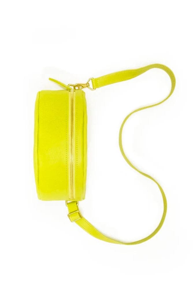 Bum Bag - Chartreuse Leather