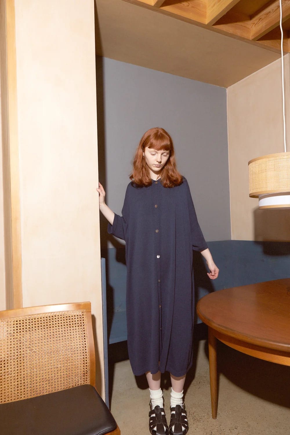 Davos Dress - Navy