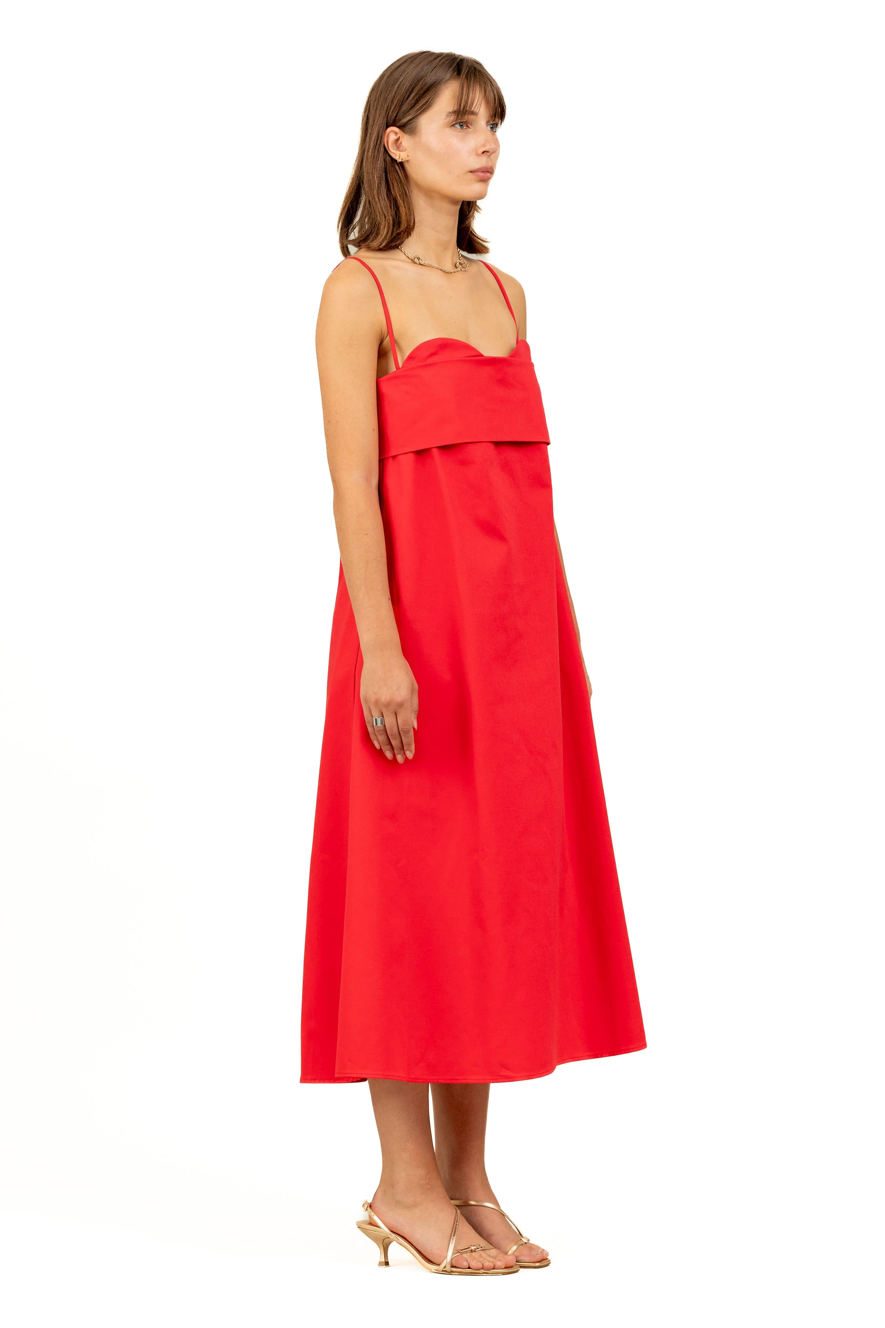 Verona Dress - Red