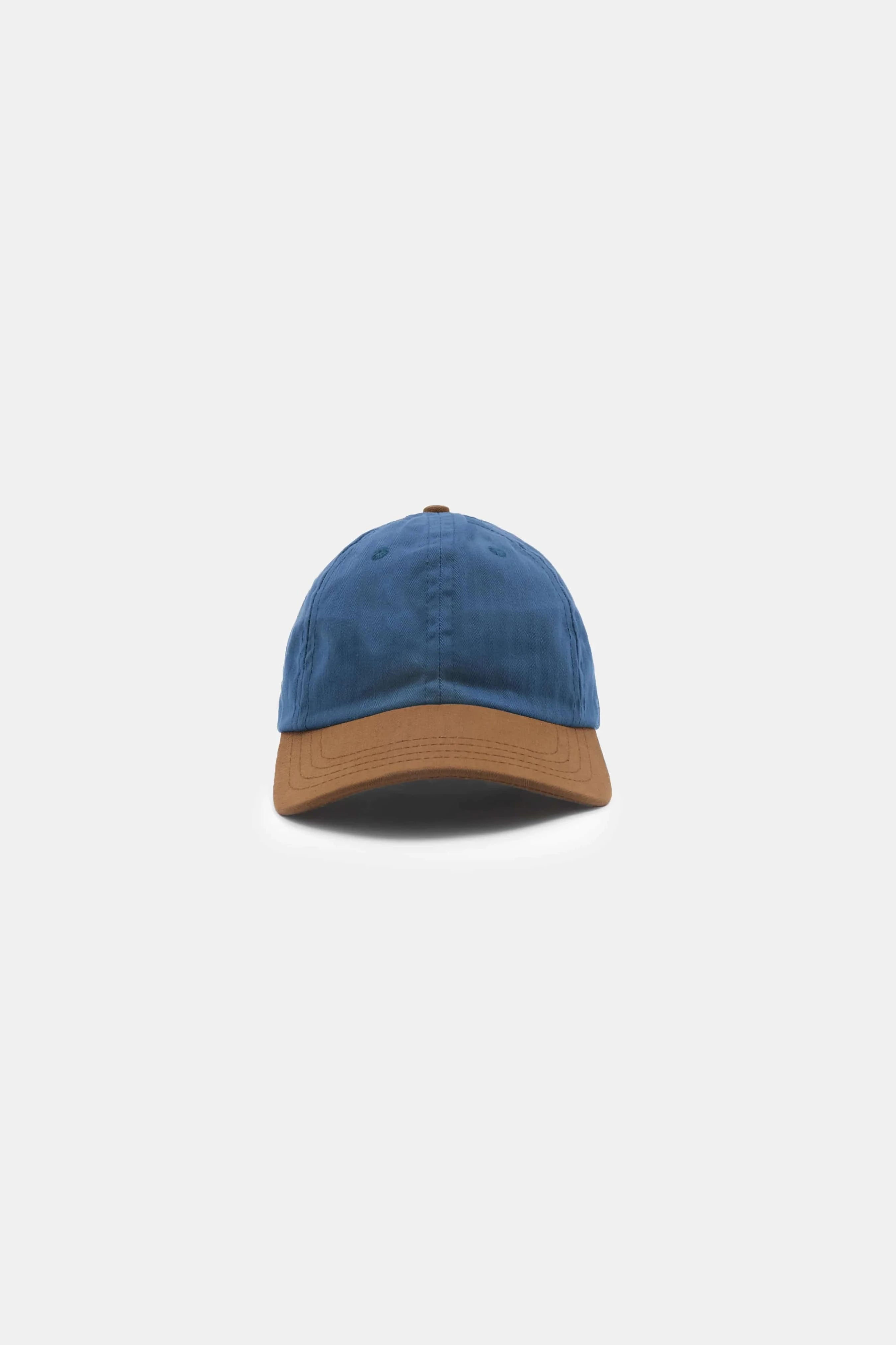 2-Tone Baseball Hat - Mock Blue / Nicotine Dry Wax