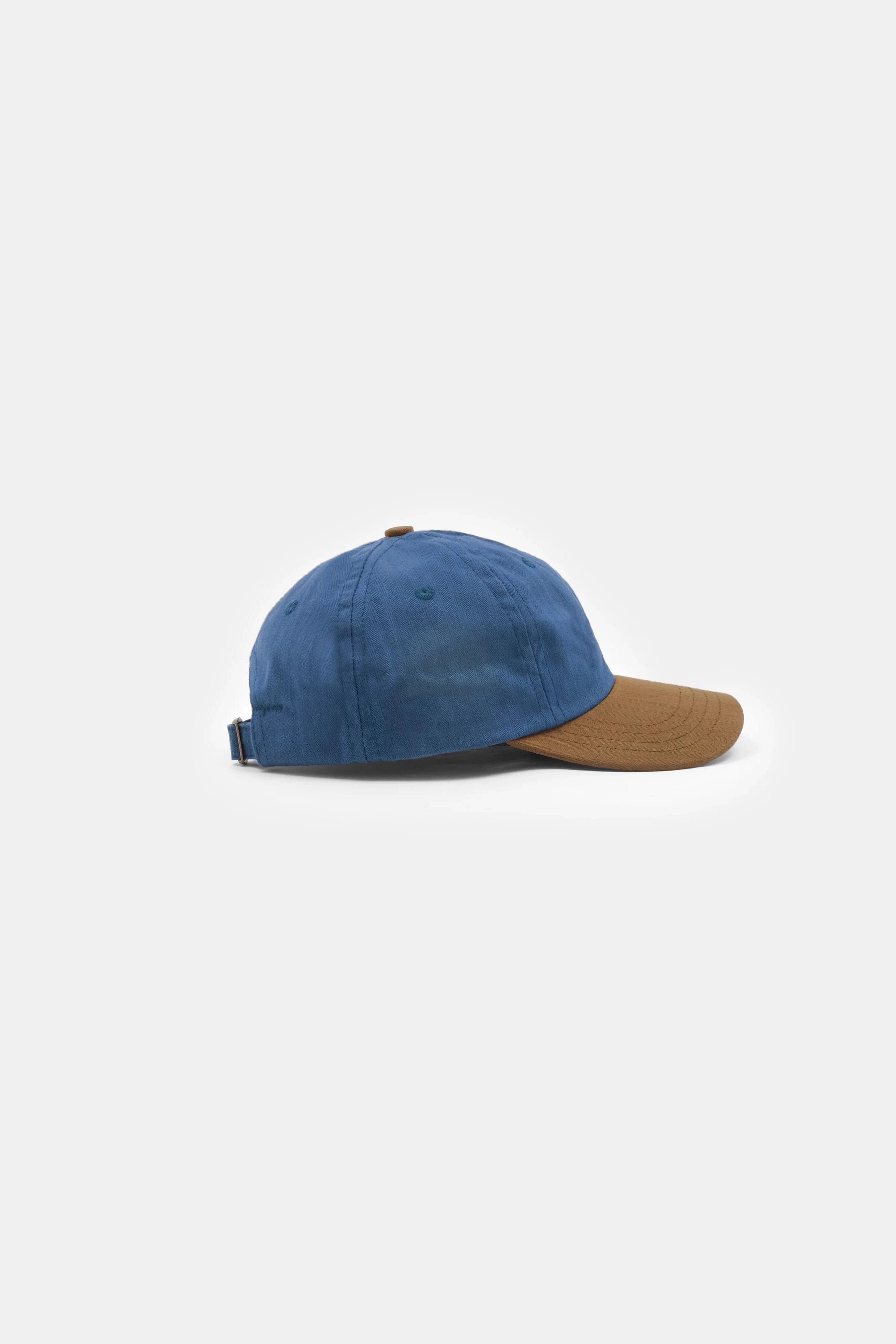 2-Tone Baseball Hat - Mock Blue / Nicotine Dry Wax