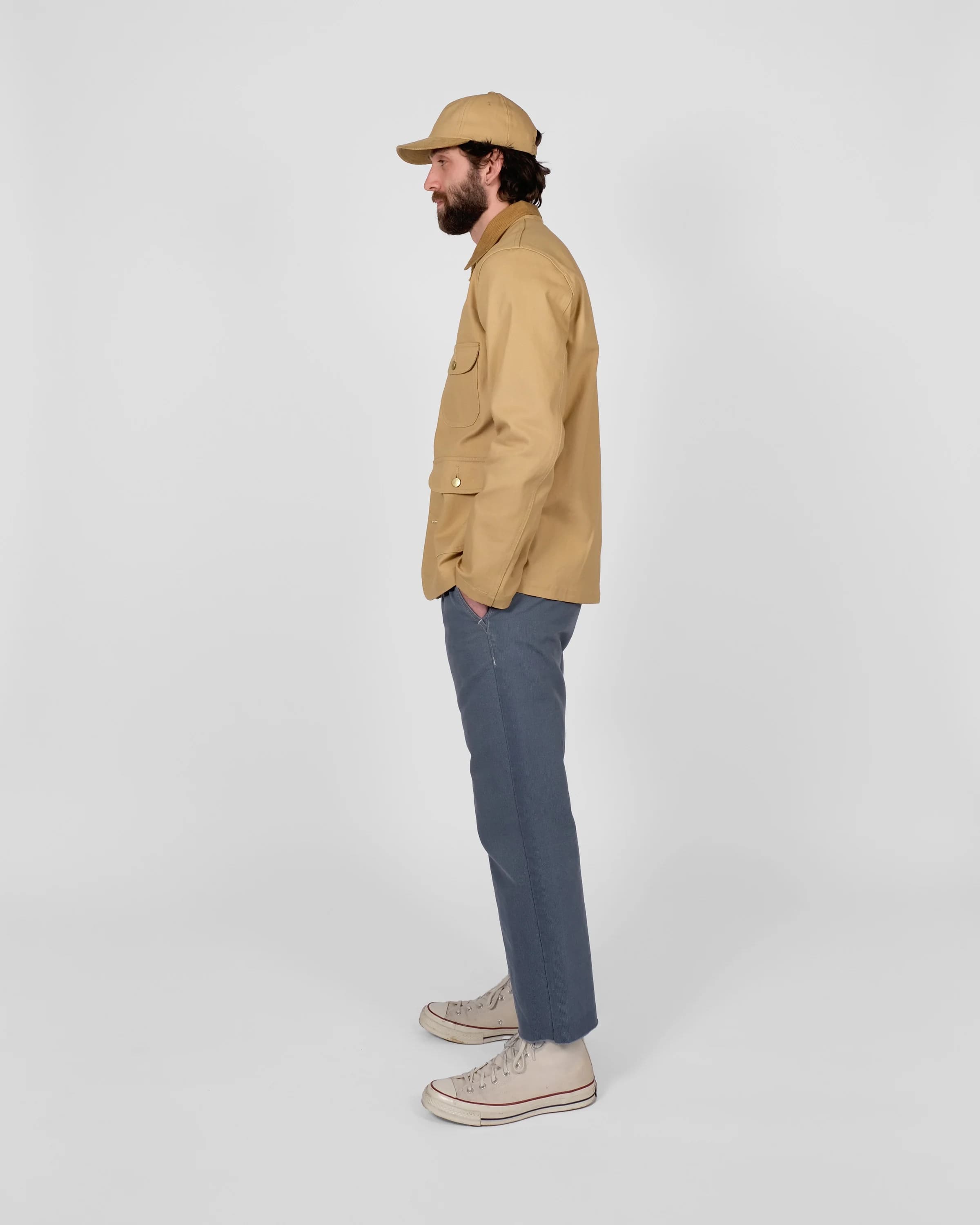 Chore Coat 2.0 - Faded Tan / Fawn Corduroy