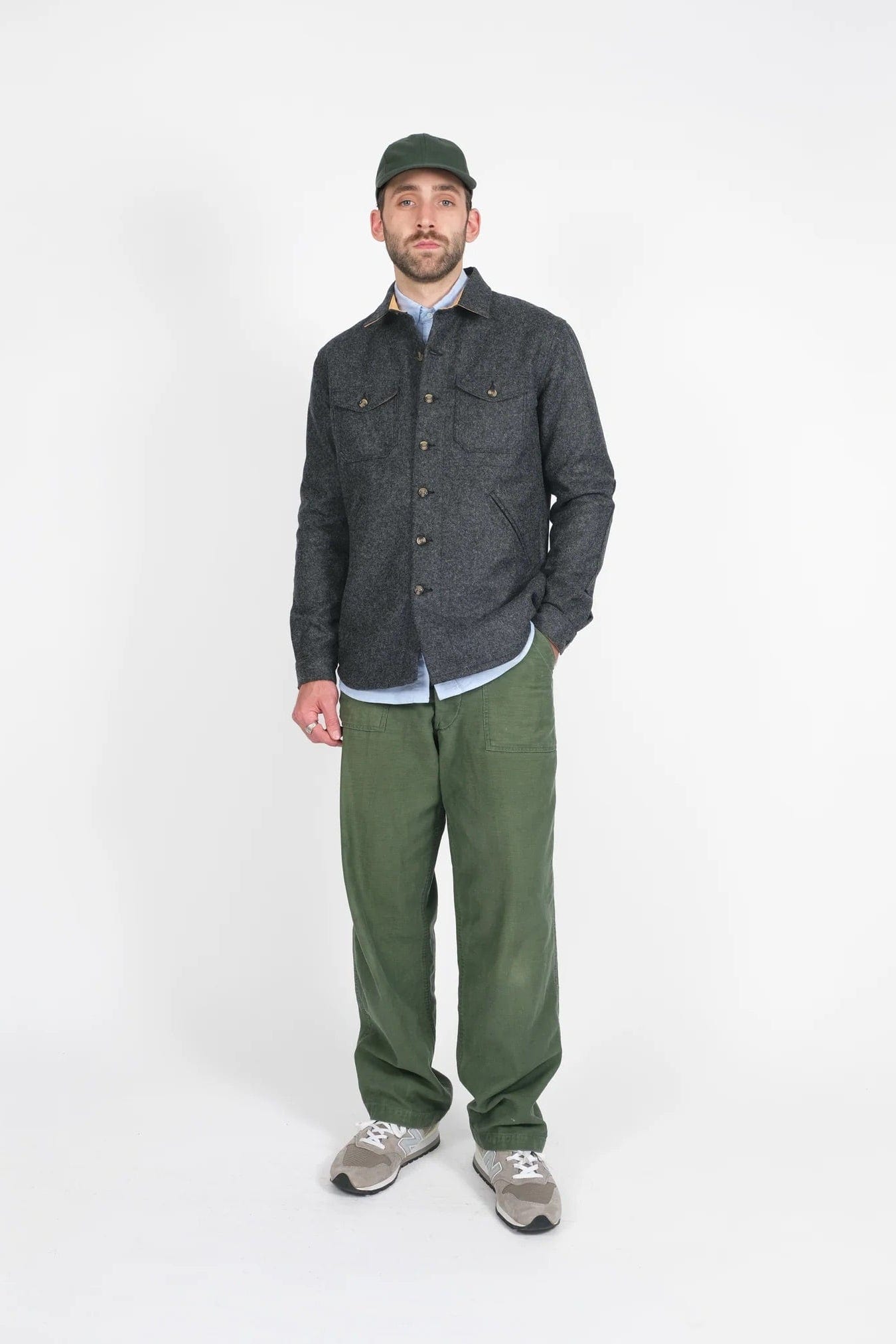 Crissman Overshirt - Granite