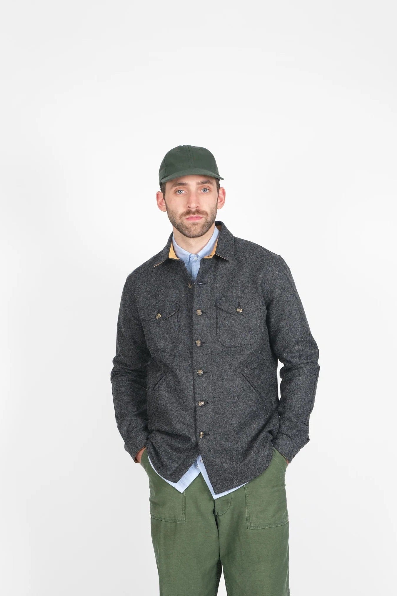 Crissman Overshirt - Granite