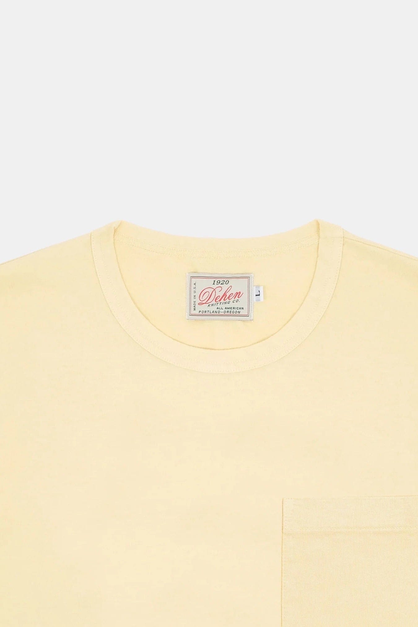 Pocket Tee - Lemon
