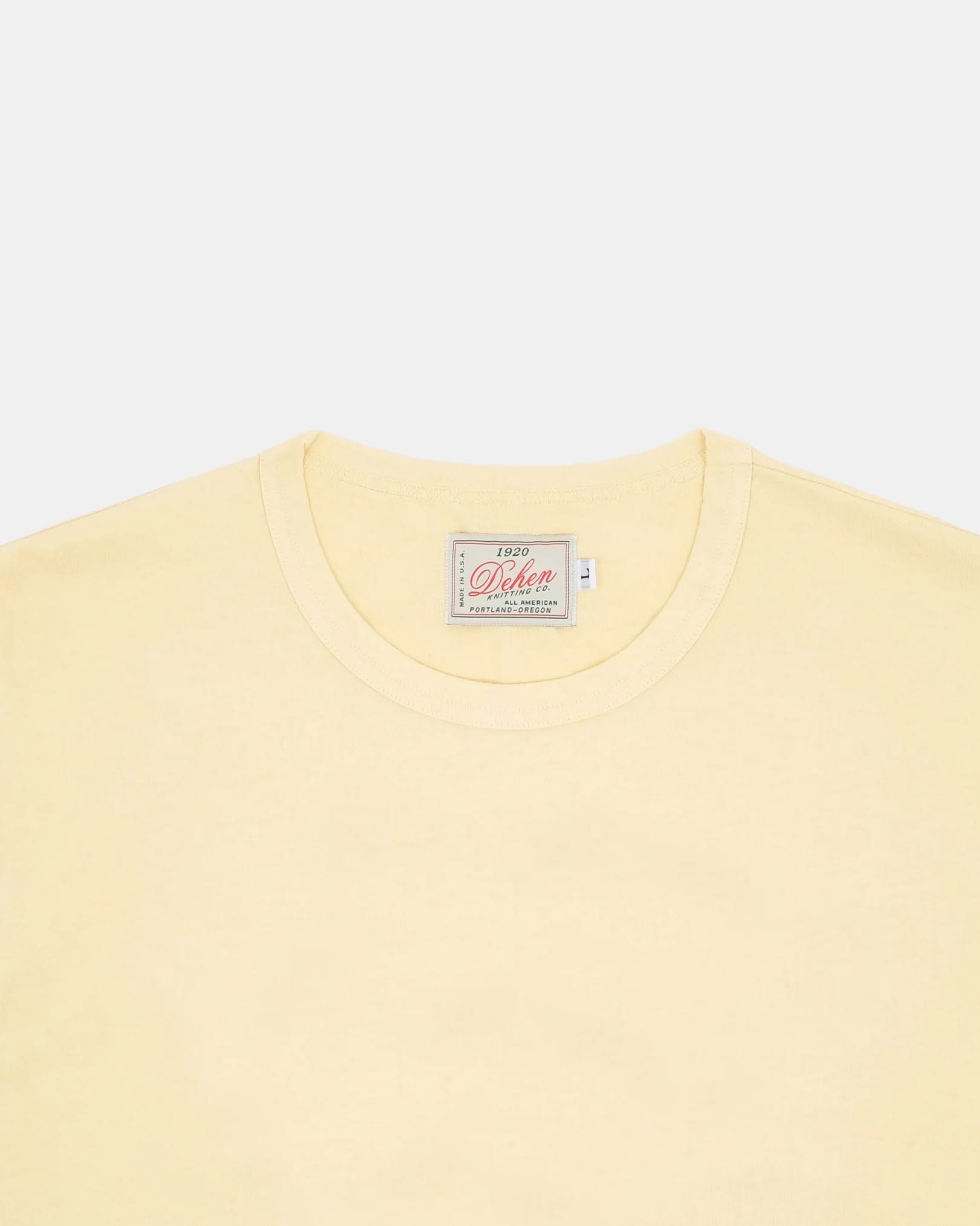 Classic Tee - Lemon
